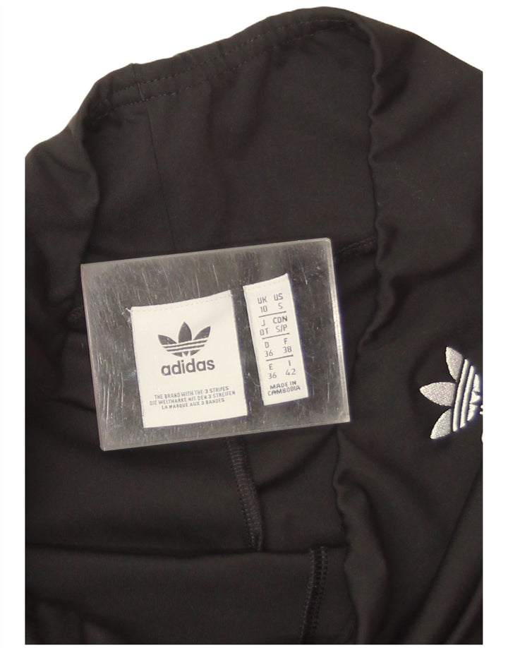 Adidas Short de sport pour femme UK 10 Petit Noir Polyester
