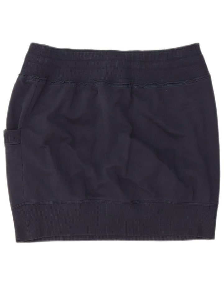 Benetton Mini Jupe Femme W32 Large Bleu Marine