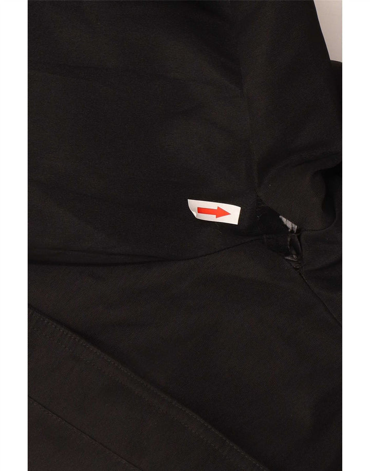 Jack & Jones Parka à capuche pour homme UK 40 Large Noir Polyester