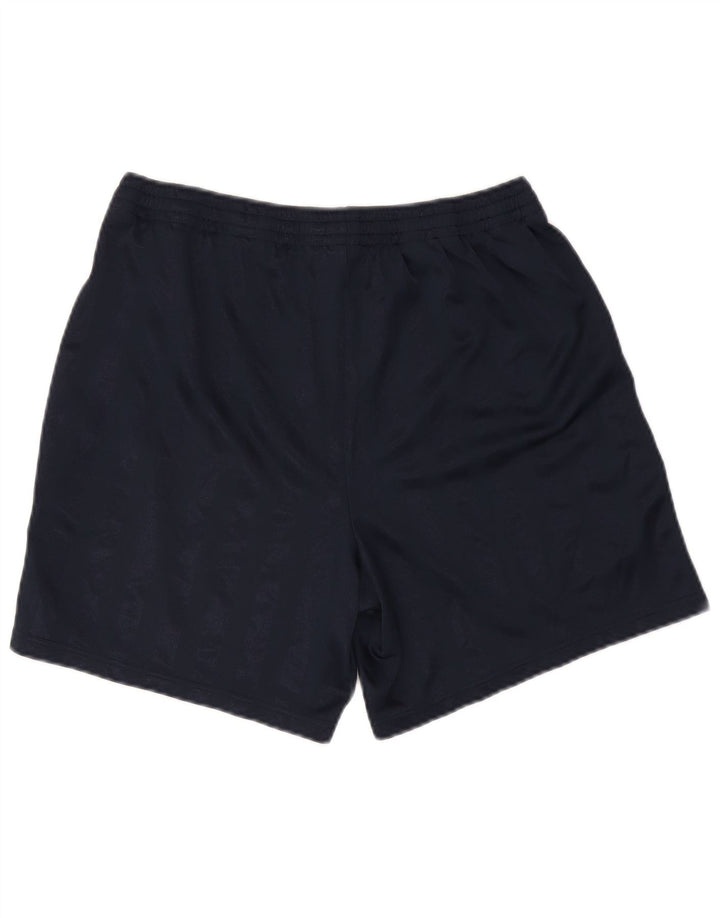 Short de sport Nike pour hommes, grand, bleu marine, polyester