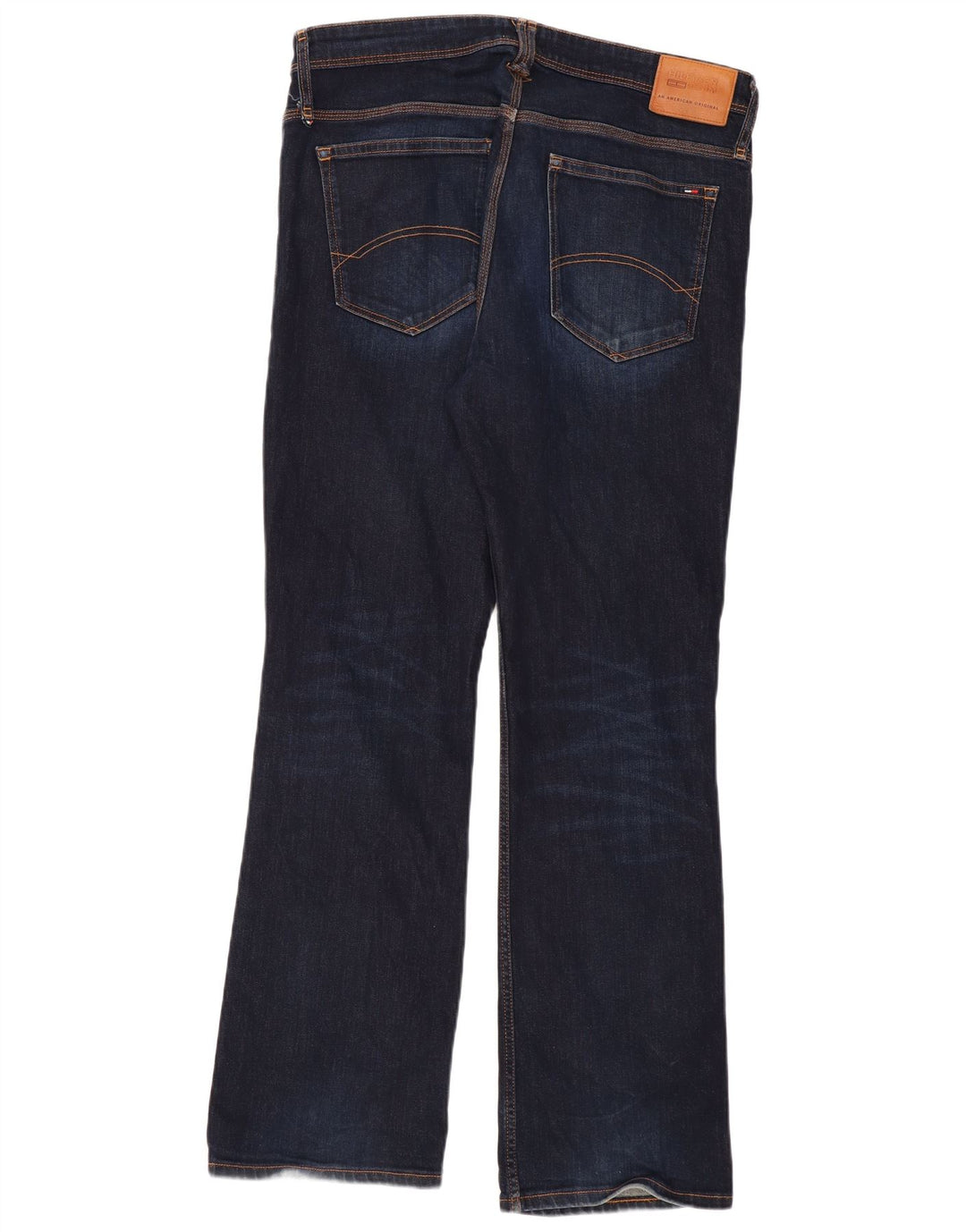 Tommy Hilfiger Jean Bootcut Homme W38 L34 Bleu Marine Coton