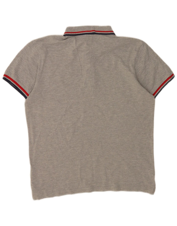 Fila Polo Homme Gris Moyen Coton