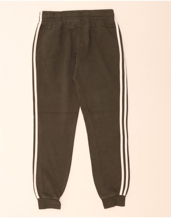 Adidas Pantalon de survêtement pour femme Joggers UK 8/10 Petit Kaki Coton