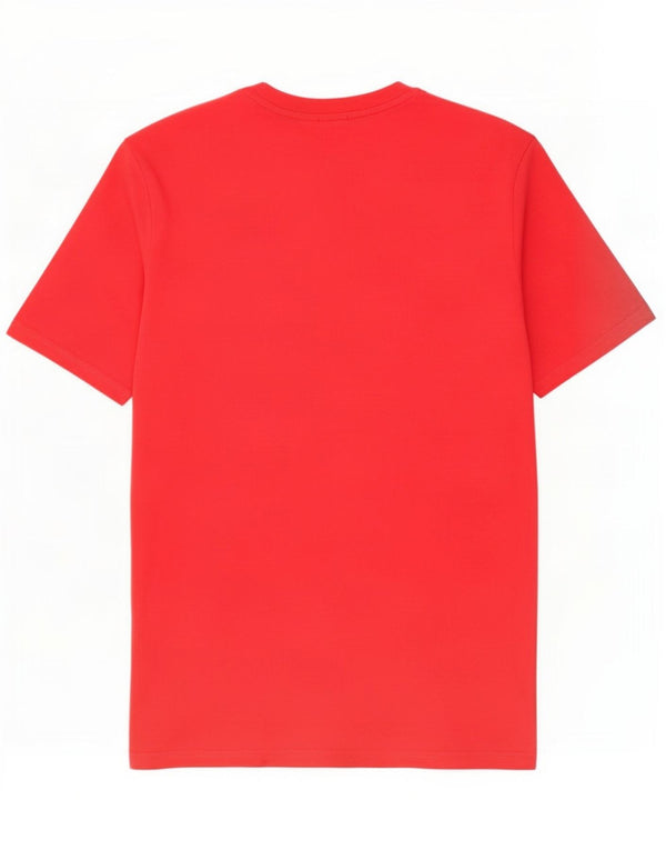 Ellesse T-Shirt Graphique Top XL Rouge Coton Homme