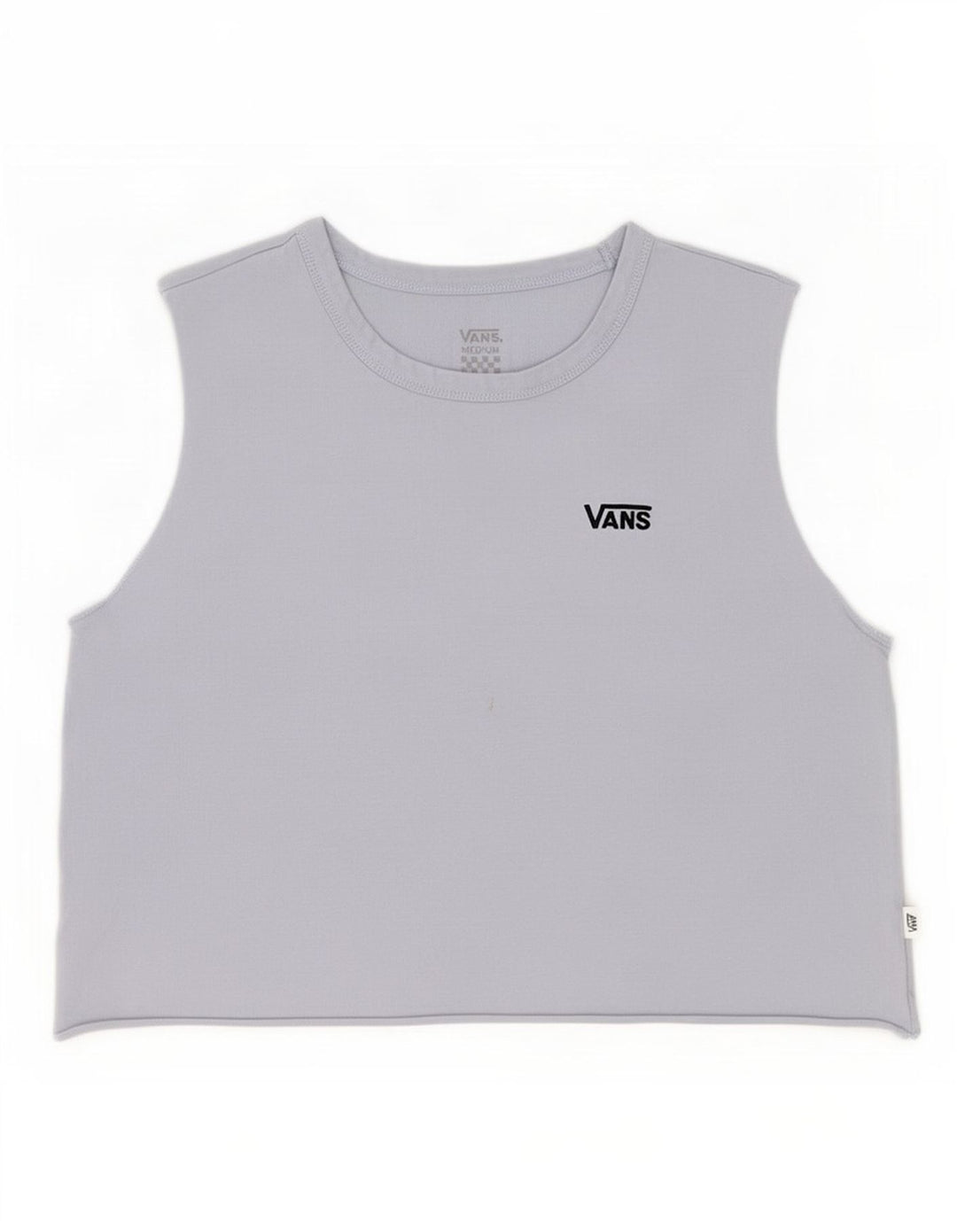 Vans Débardeur court pour femme UK 12 Bleu moyen Coton