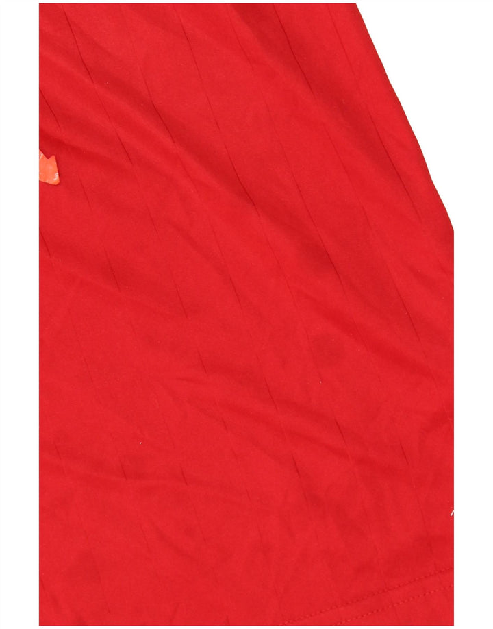Adidas Hommes Climalite Top Manches Longues 2XL Rouge Polyester