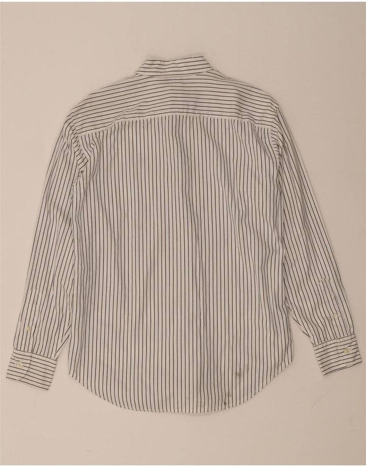 Ralph Lauren Chemise Femme US 6 Coton Rayé Blanc Moyen