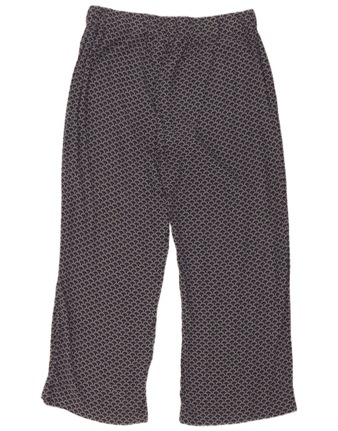 Marks & Spencer Pantalon décontracté à motif abstrait pour femme UK 16 Large W34 L30