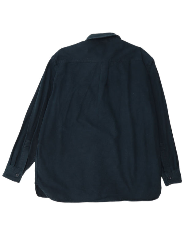L.L.Bean Chemise Regular Fit pour Homme en Coton Bleu Marine Large
