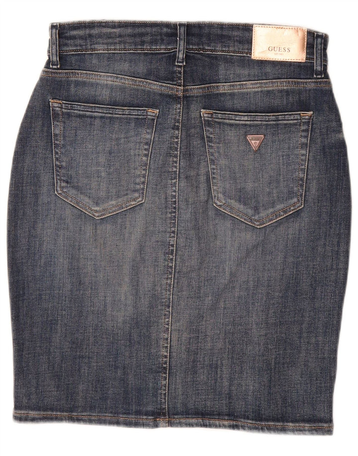 Guess Jupe En Jean Femme W29 Bleu Moyen