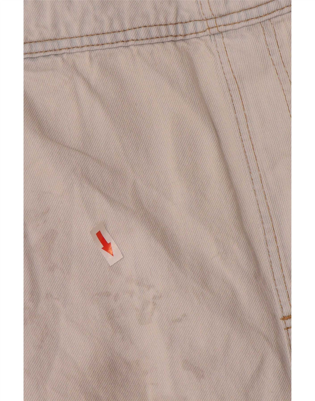 Levi's Salopette Short En Jean Femme Large W34 Bleu Coton