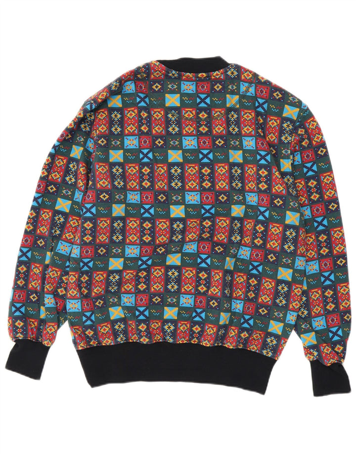 JOHNNY LAMBS Pull Sweatshirt Homme Moyen Multicolore Géométrique