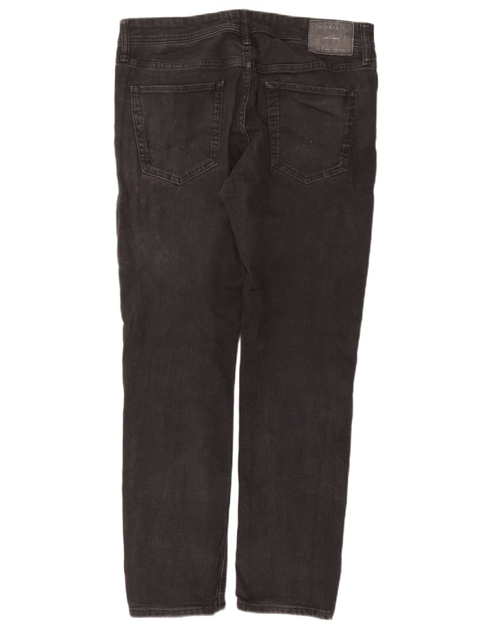 Jack & Jones Jean Slim GLENN W34 L32 Homme Gris Coton
