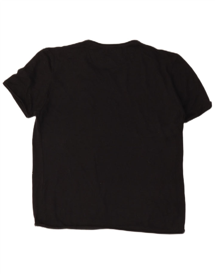 Zara T-Shirt Homme Top XL Noir