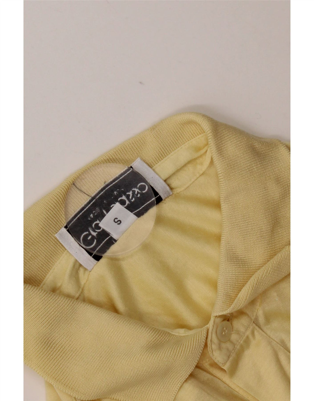 Polo Homme Vintage Petit Coton Jaune