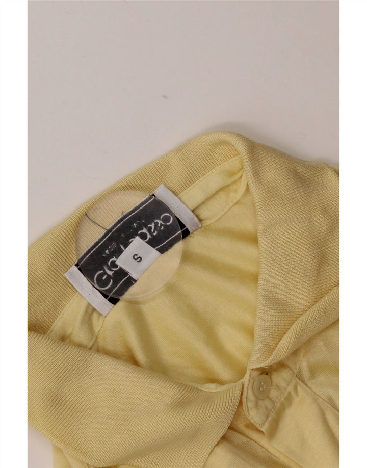 Polo Homme Vintage Petit Coton Jaune