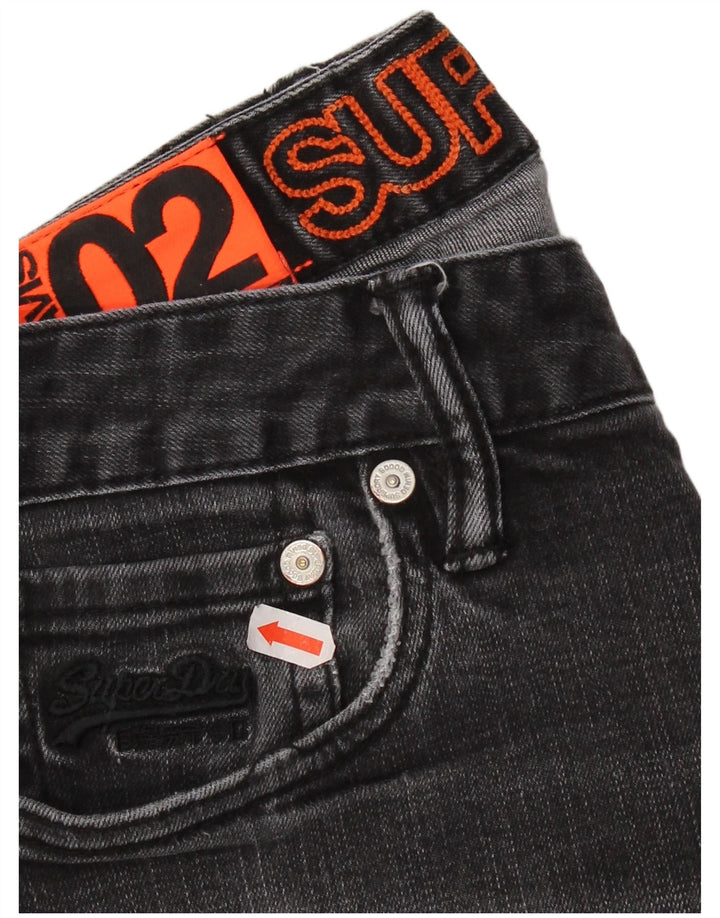 Superdry Jean Skinny W34 L29 Gris Coton Homme