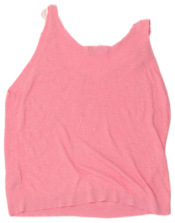 Marks & Spencer Débardeur court pour femme UK 18 XL Acrylique rose