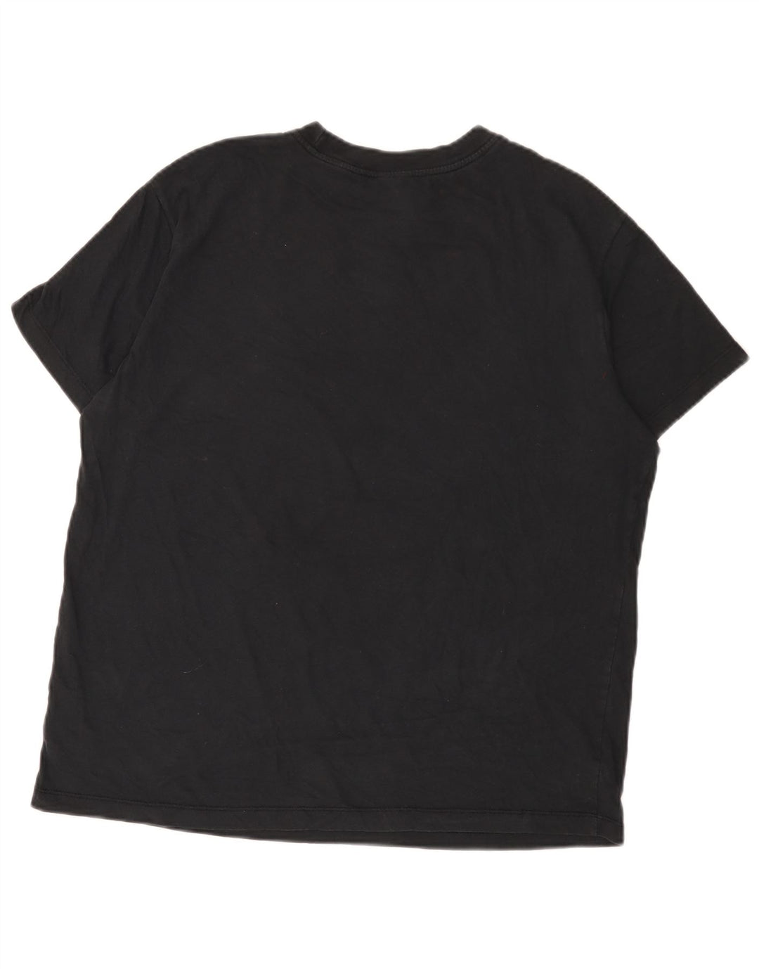 Nike Homme T-shirt graphique surdimensionné en coton noir moyen