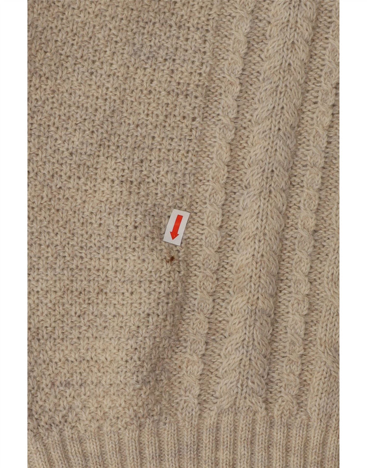 LES COPAINS Pull col V femme UK 16 Large Gris