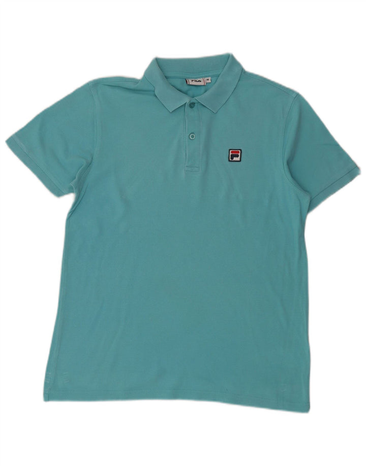 Fila Polo Homme Bleu Moyen Coton
