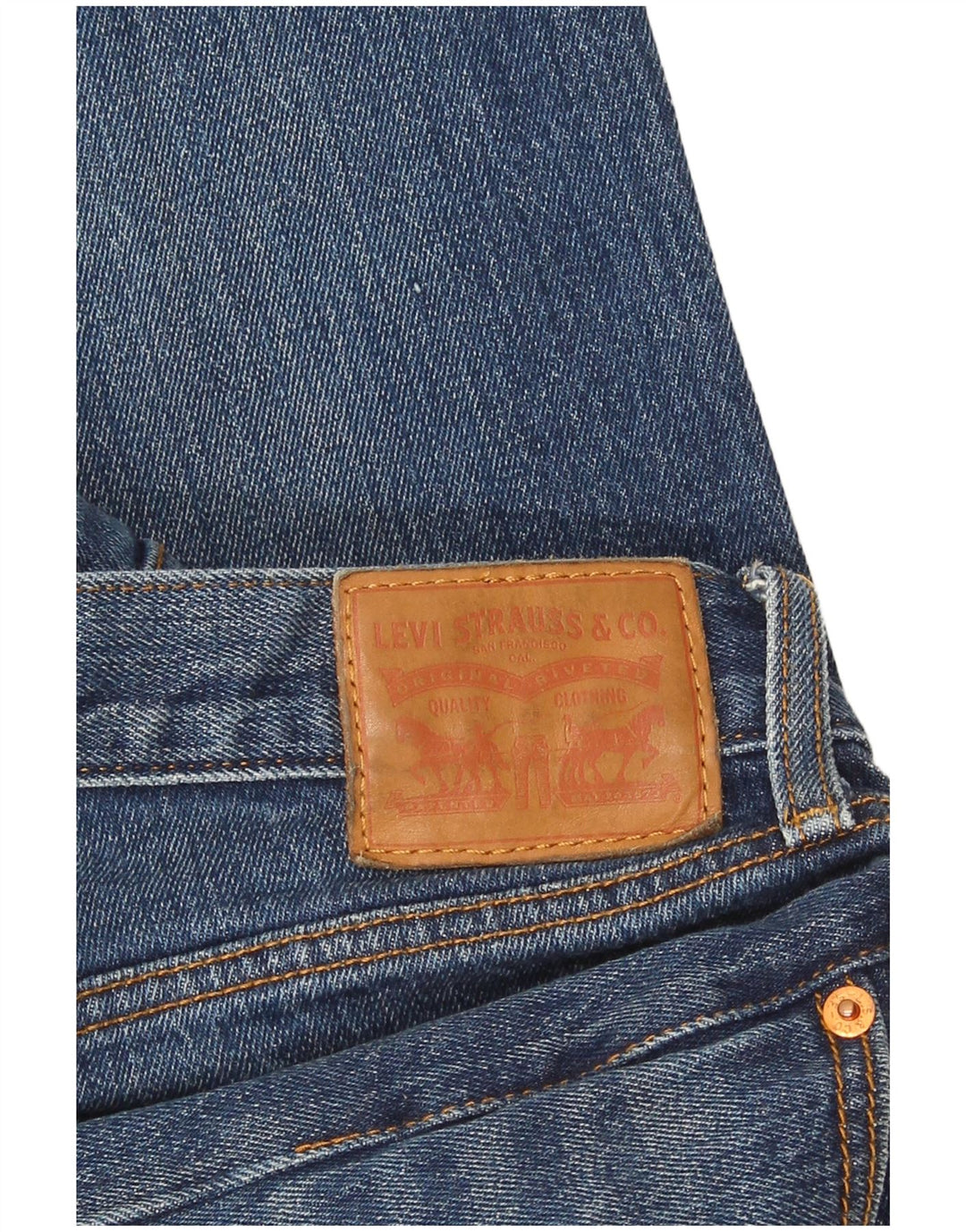 Levi's Jean Slim W32 L27 Femme Bleu Coton