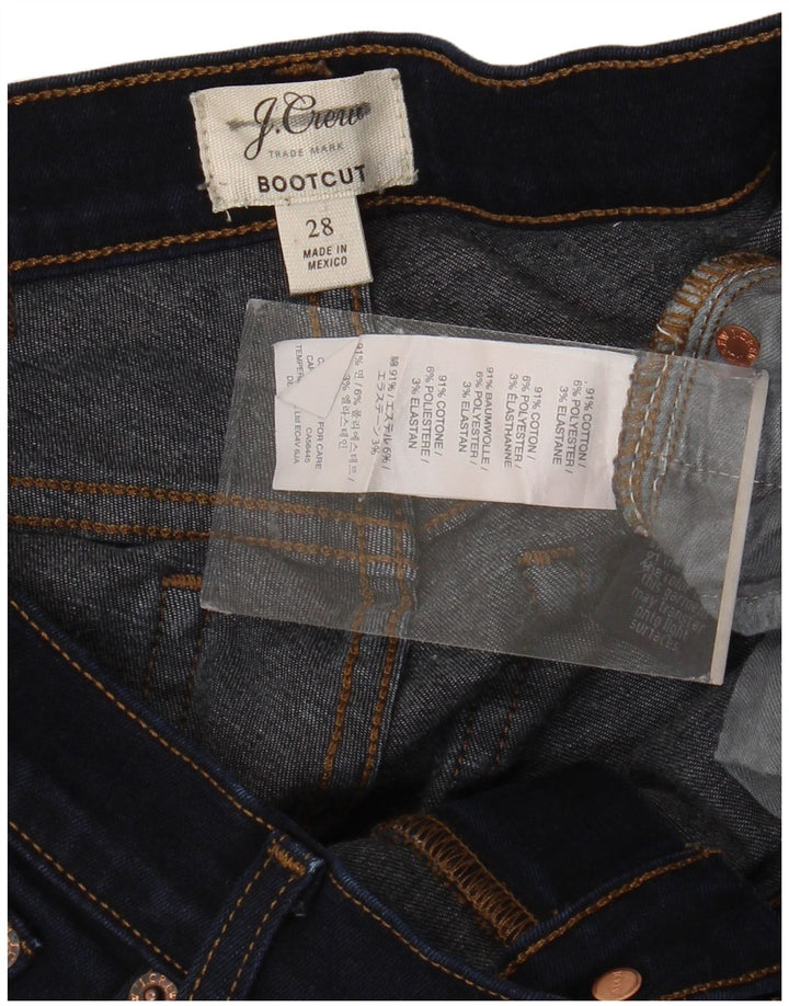 J. Crew Jean Bootcut Femme W28 L32 Bleu Marine Coton