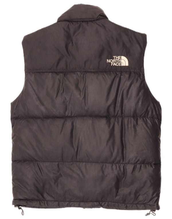 The North Face Mens Padded Gilet UK 38 Medium Black Nylon