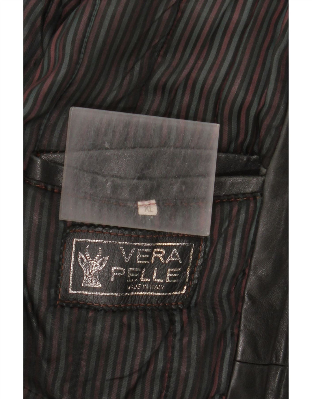 Veste en cuir homme vintage UK 42 XL Cuir noir