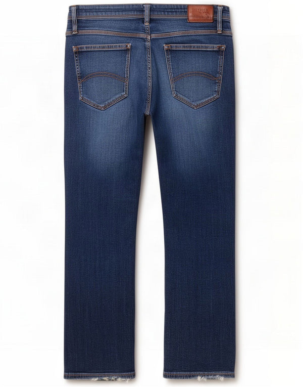 Tommy Hilfiger Jean bootcut pour homme W34 L30 Bleu