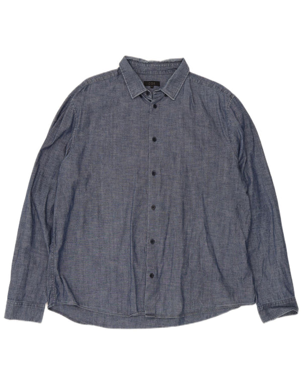 Cos Chemise Homme XL Bleu Coton