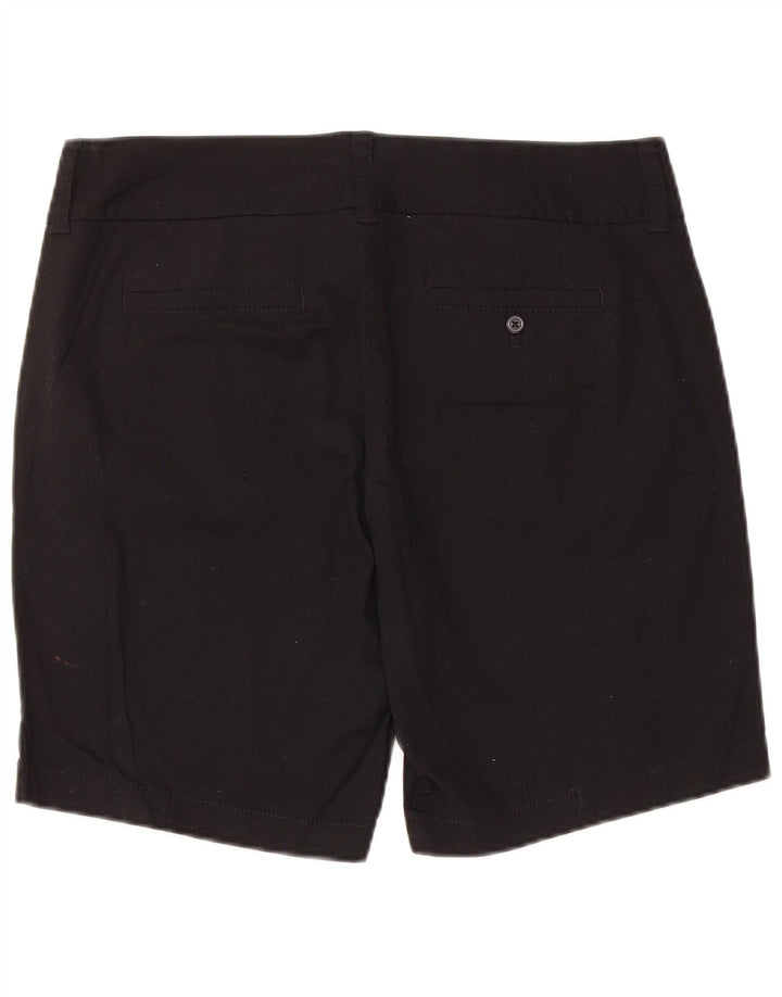 J. CREW Short Frankie Chino pour femme US 8 Medium W34 Noir Coton