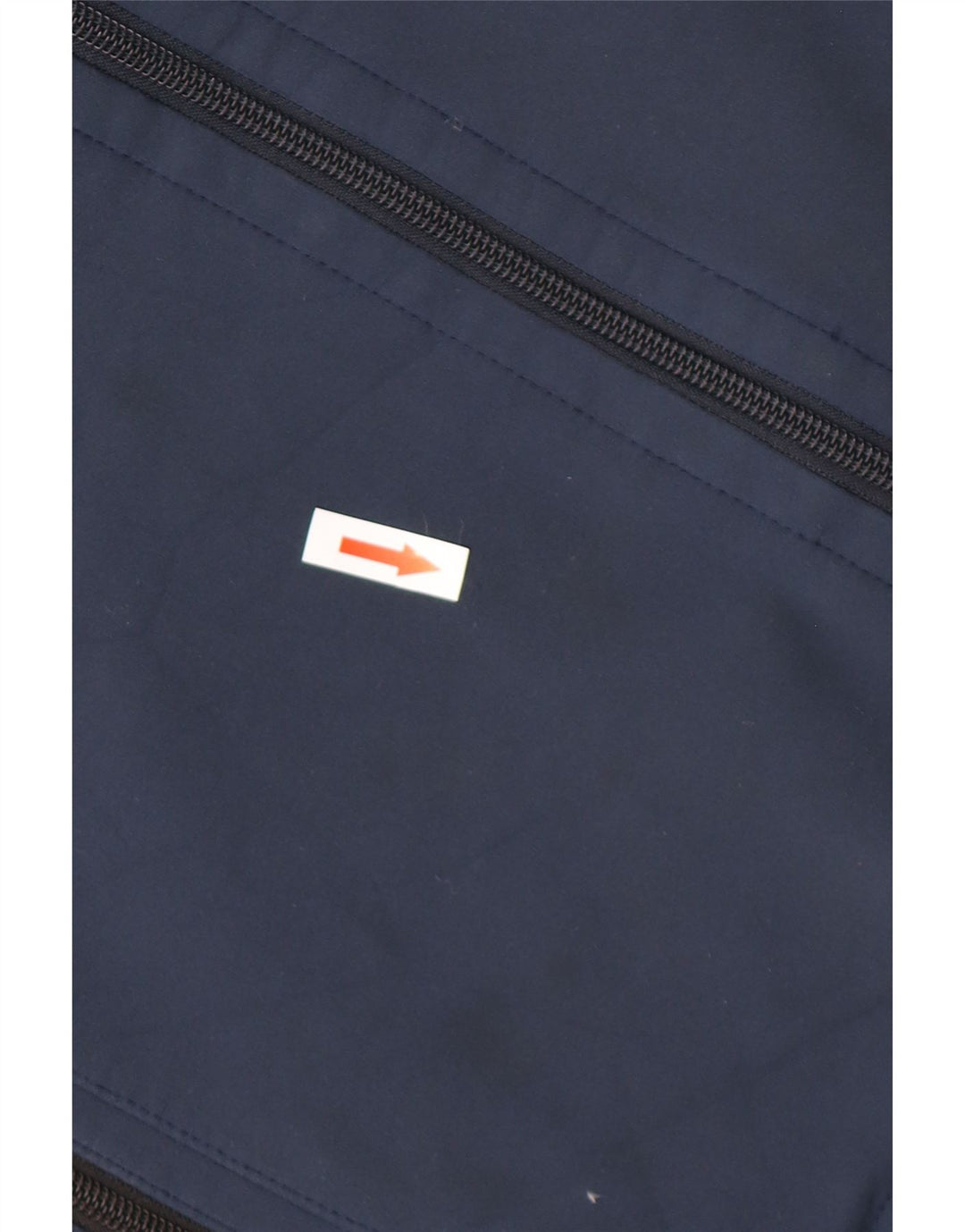 Jack Wolfskin Veste coupe-vent pour homme UK 40 Large Bleu marine Polyester