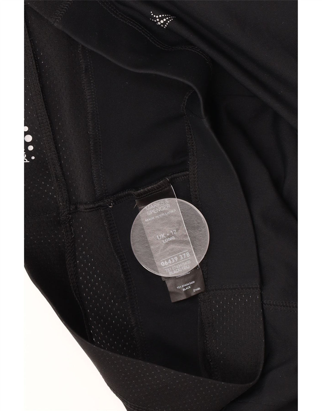 Marks & Spencer Pantalon de survêtement Performance pour femme UK 12 Medium Noir