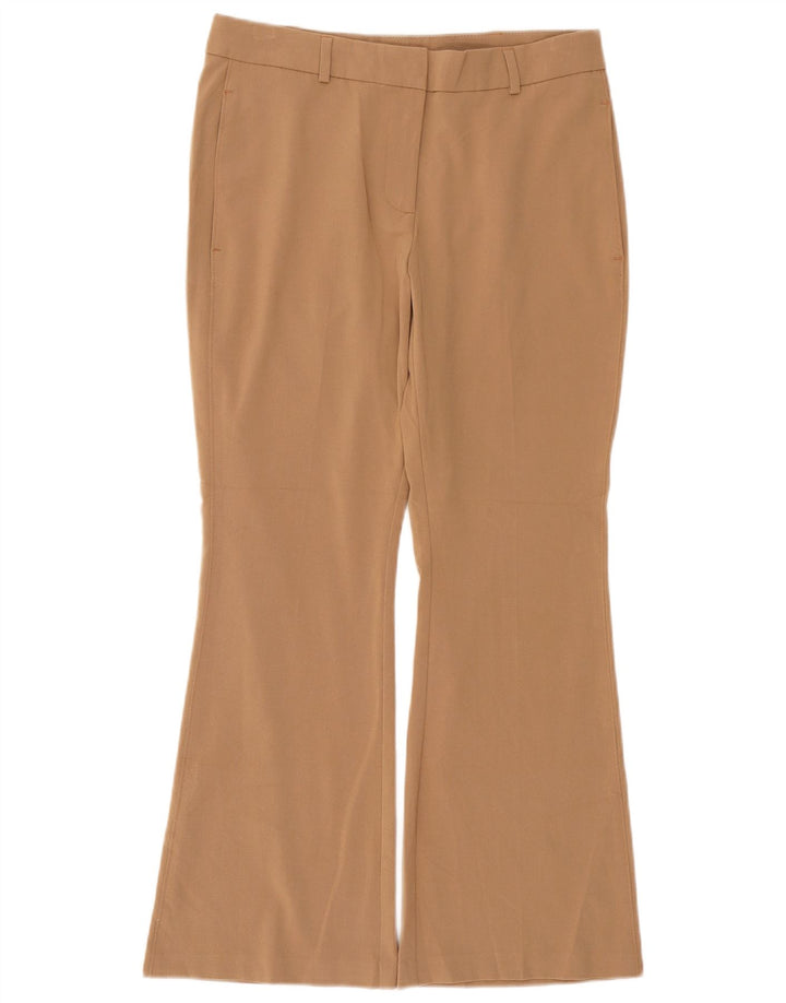 Marks & Spencer Pantalon chino bootcut pour femme UK 12 Medium W30 L28 Beige