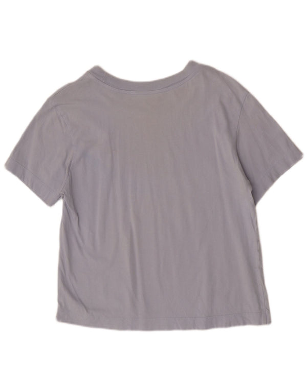 Vans T-shirt graphique régulier à manches courtes pour femme UK 14 Large Bleu