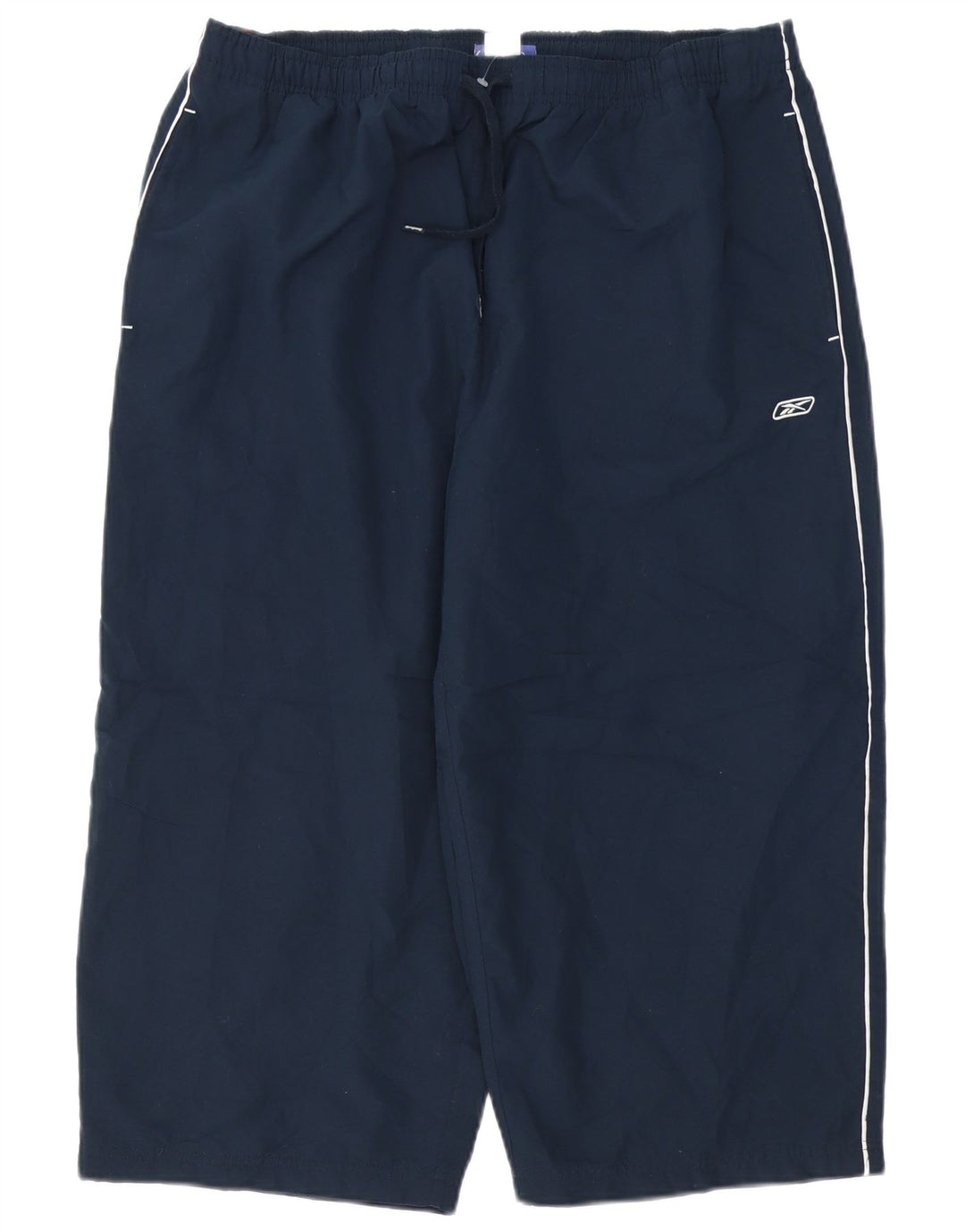 Reebok Pantalon de Survêtement Graphic Capri Homme Bleu Marine Polyester