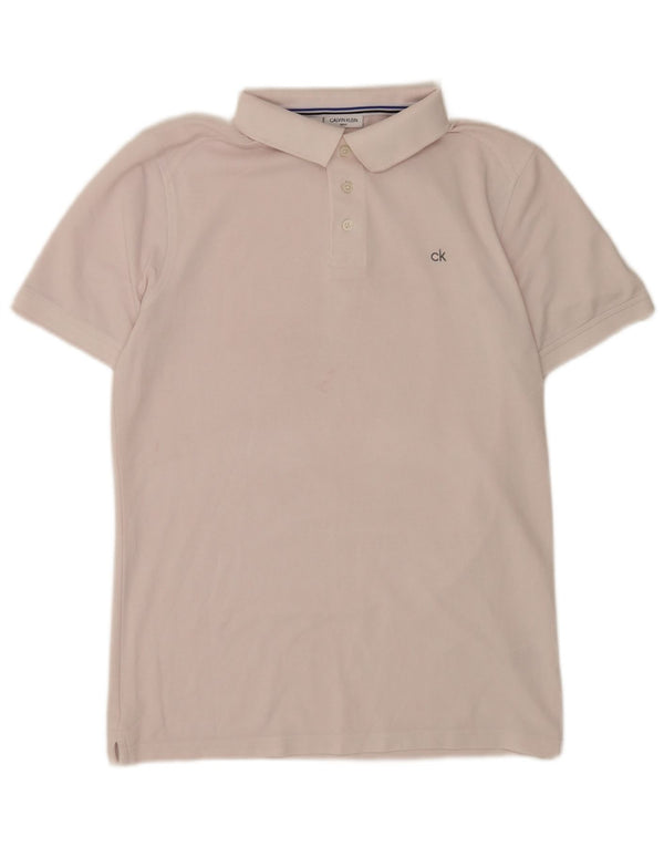 Calvin Klein Polo Homme Petit Rose Coton