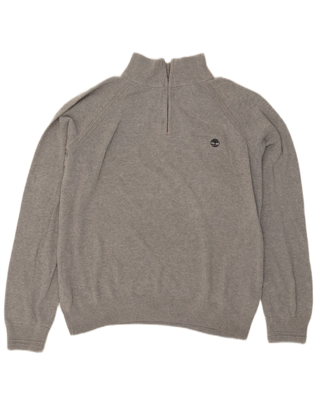 TIMBERLAND Pull coupe classique à col zippé pour homme XL Gris