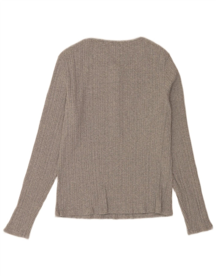 Levi's Haut Regular Manches Longues Femme UK 14 Large Gris