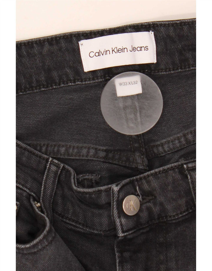Calvin Klein Jean Slim Homme W33 L32 Noir Coton