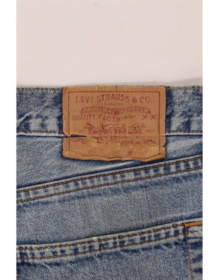 Levi's Jean droit vieilli W36 L32 homme bleu coton