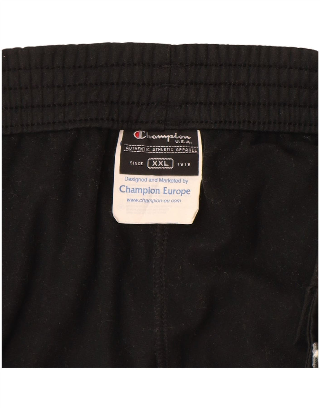 CHAMPION Pantalon de Survêtement Homme 2XL Noir Polyester