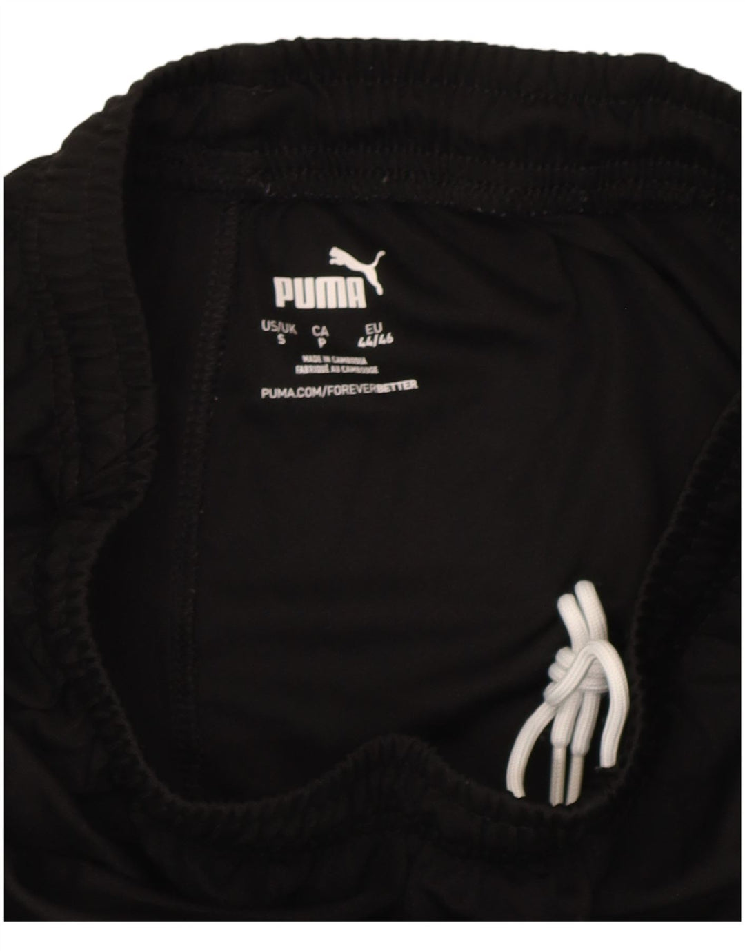 Puma Short de Sport Homme Petit Noir