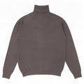 Zara Pull Col Roulé Homme Gris Moyen Viscose