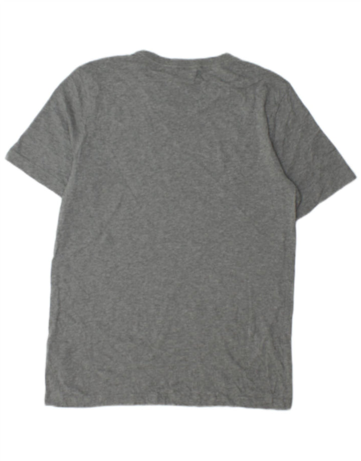 Puma T-Shirt Graphique Homme Gris Moyen Moucheté Coton