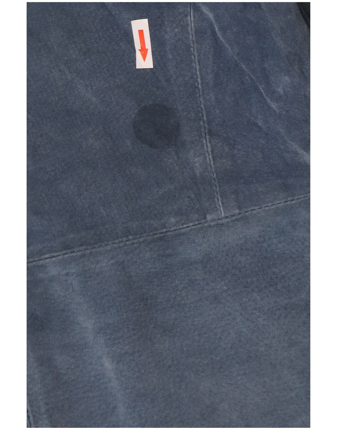 Project Veste en daim pour femme UK 10 Petit cuir bleu