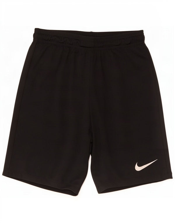 Short de sport Nike Dri Fit pour hommes, petit, noir, polyester