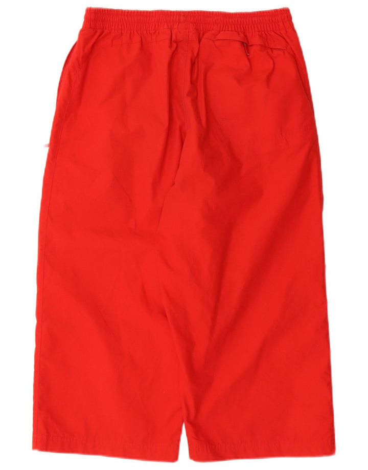 ADIDAS Pantalon de survêtement Capri coupe ample pour garçon 13-14 ans Rouge Polyester