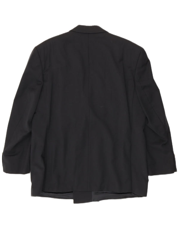Yves Saint Laurent Veste blazer croisée pour homme UK 42 XL Noir
